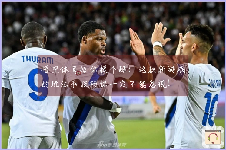 悟空体育给你提个醒：这款新游戏的玩法和技巧你一定不能忽视！